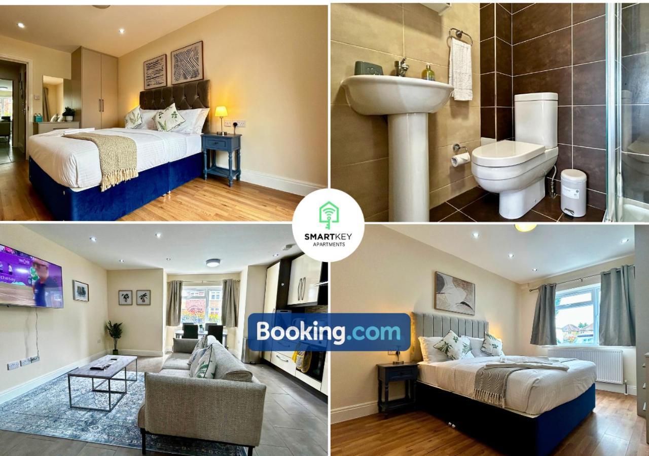 Modern 2 Bed 2 Bath Apartment Free Parking 왓퍼드 외부 사진